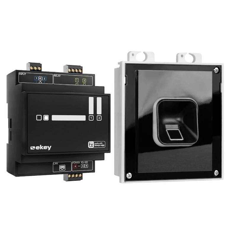 EKEY 204708 Fingerprint Zugangssystem Hutschiene IP54