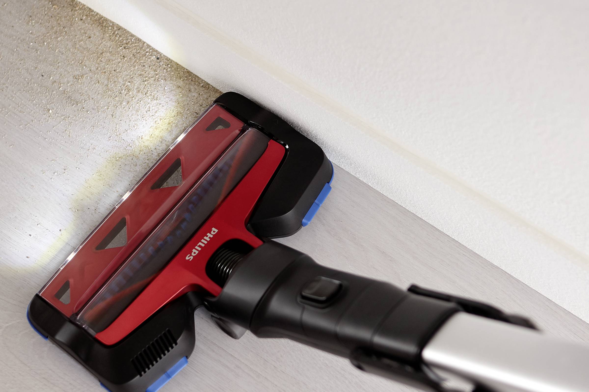 Philips Home XC7043/01 Akku-Handstaubsauger motorbetriebene Saugbürste