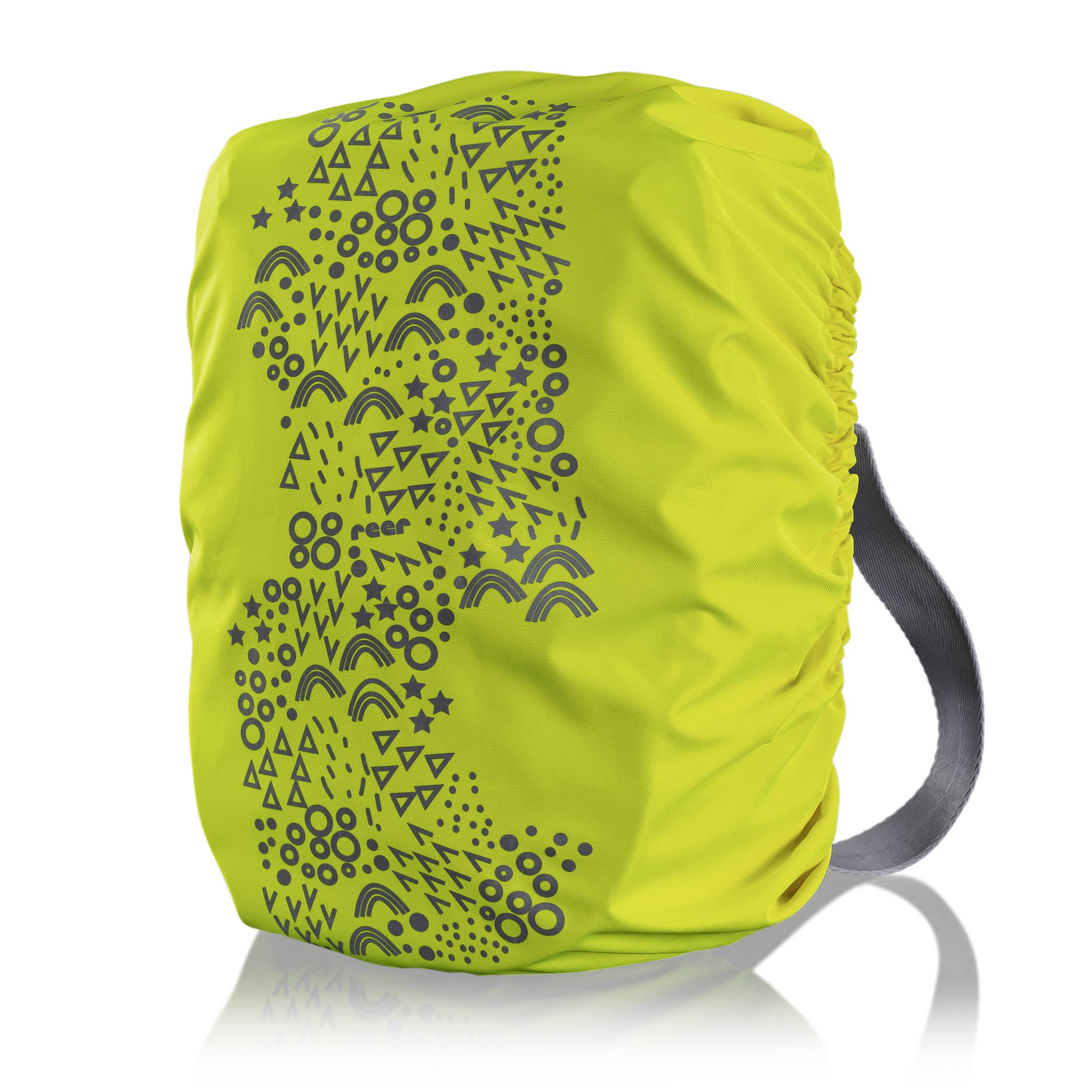 REER MyBuddyGuard 53225 Rucksack-Cover Fluoreszierendes Gelb/Grün