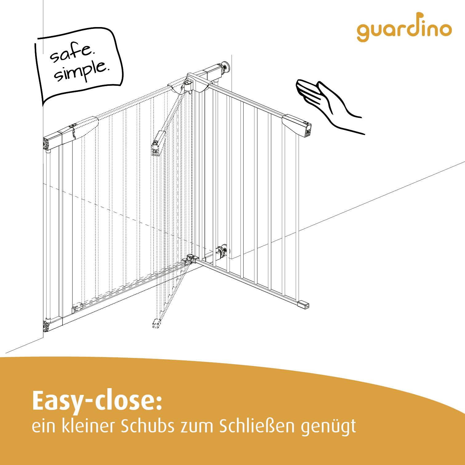 REER Guardino 700010 Klemmgitter Weiß