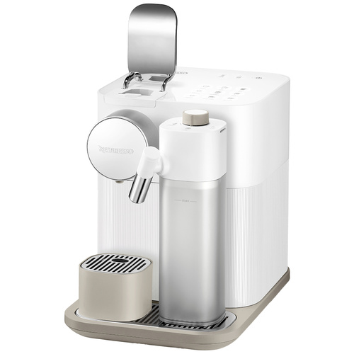 DeLonghi EN640.W Gran Lattissima 132193540 Kapselmaschine Weiß Vollautomatische Reinigung des Milchkreislaufs, mit Milchbehälter