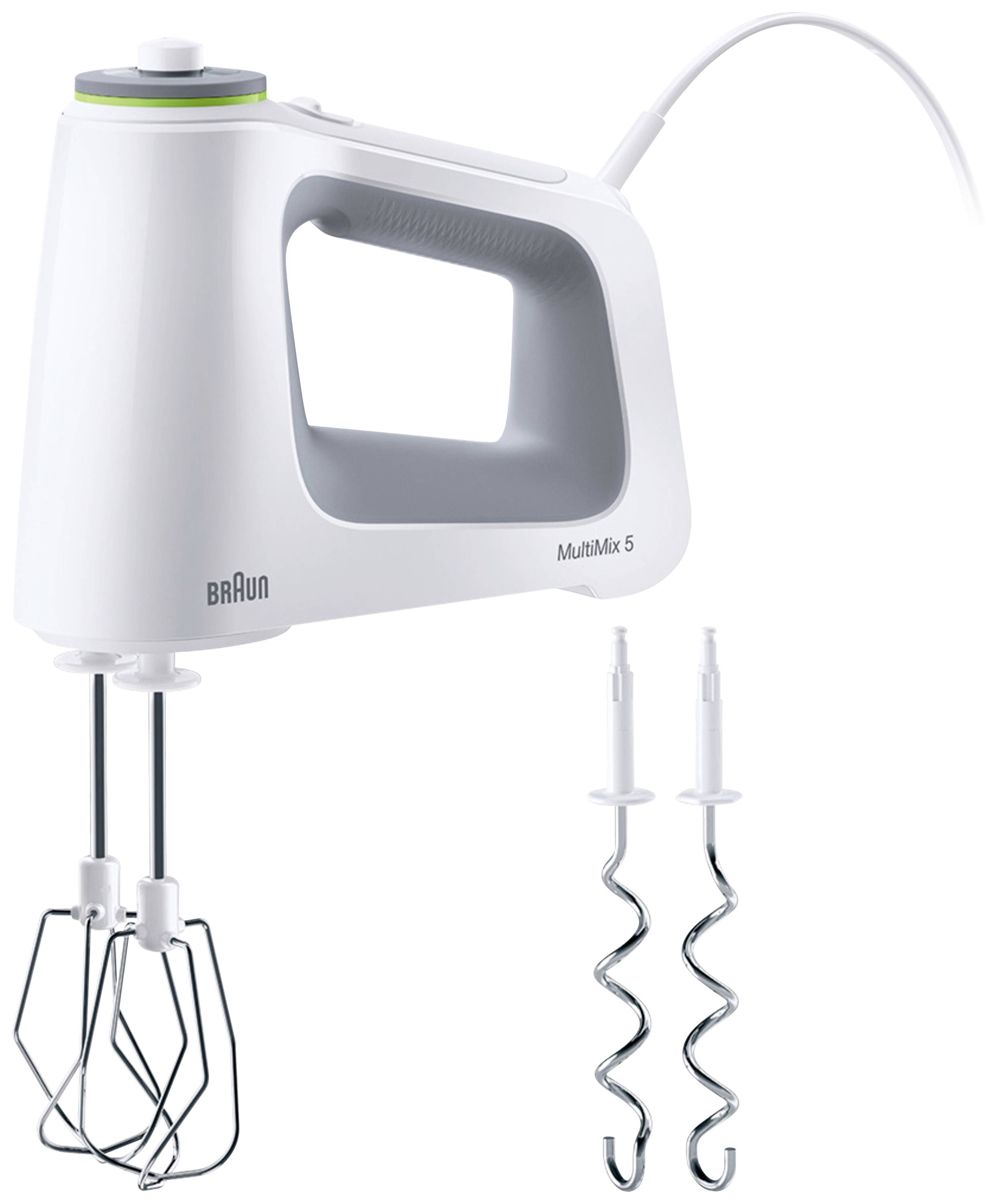 Braun HM 5000 Handmixer 700 W Weiß-Grau