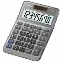 Casio MS-80F Tischrechner Grau Display (Stellen): 8 batteriebetrieben, solarbetrieben (B x H x T) 101 x 148.5 x 27.6mm Casio MS-80F Tischrechner Grau Display (Stellen): 8 batteriebetrieben, solarbetrieben (B x H x T) 101 x 148.5 x 27.6mm