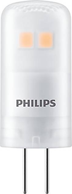 Philips LED 76761700 LED EEK F (A - G) G4 1W = 10W Warmweiß (Ø x H) 13mm x 35mm nicht dimmbar 1St.