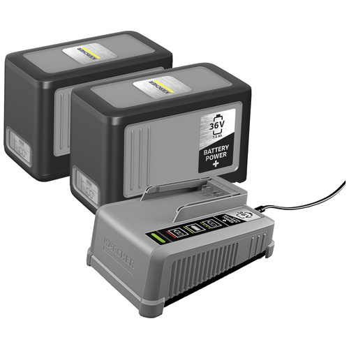Kärcher Professional Starter Kit Battery Power+ 36/75 2.445-070.0 Werkzeug-Akku und Ladegerät 36V 7.5Ah Li-Ion
