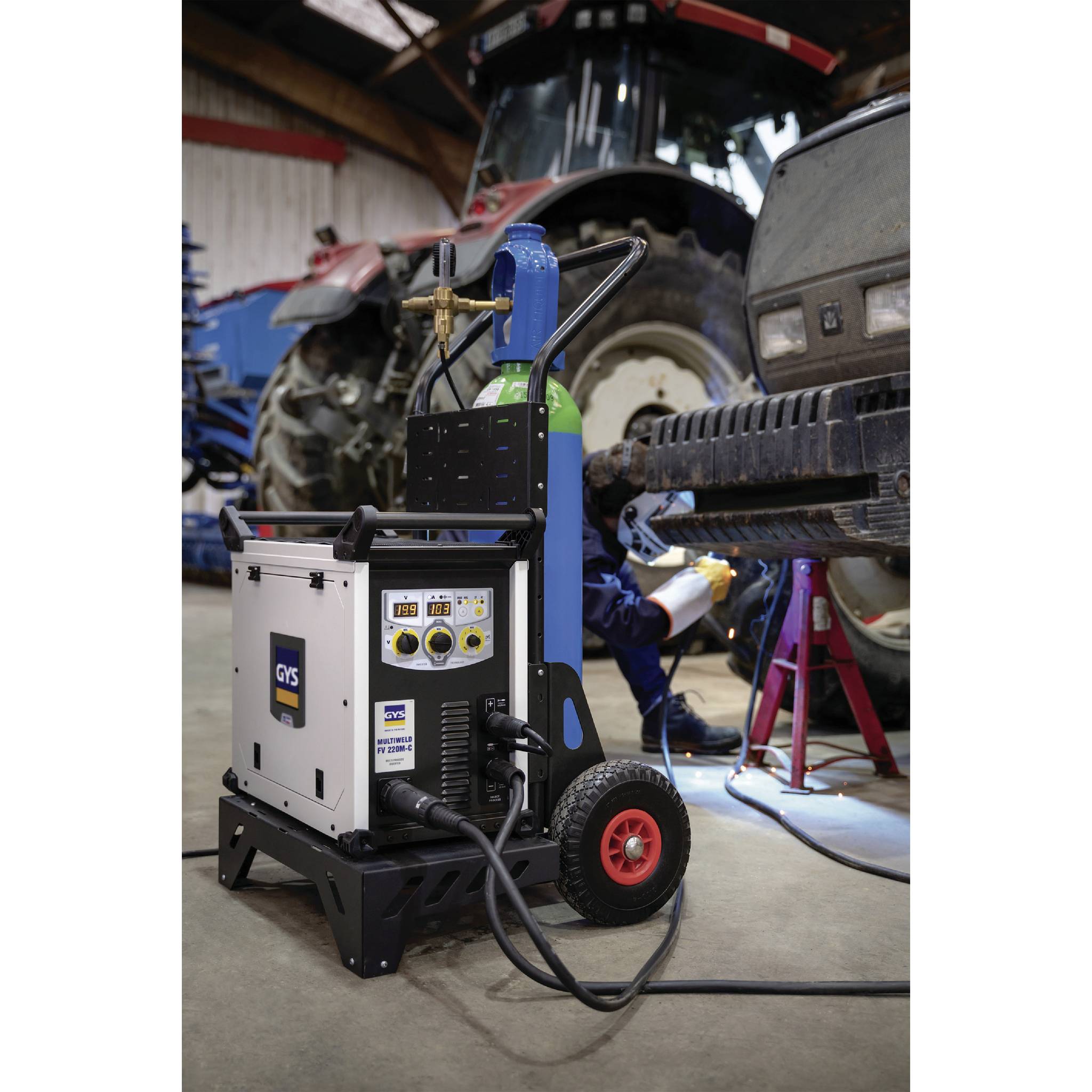 GYS MULTIWELD 220M-C Schweißinverter 30 - 220A