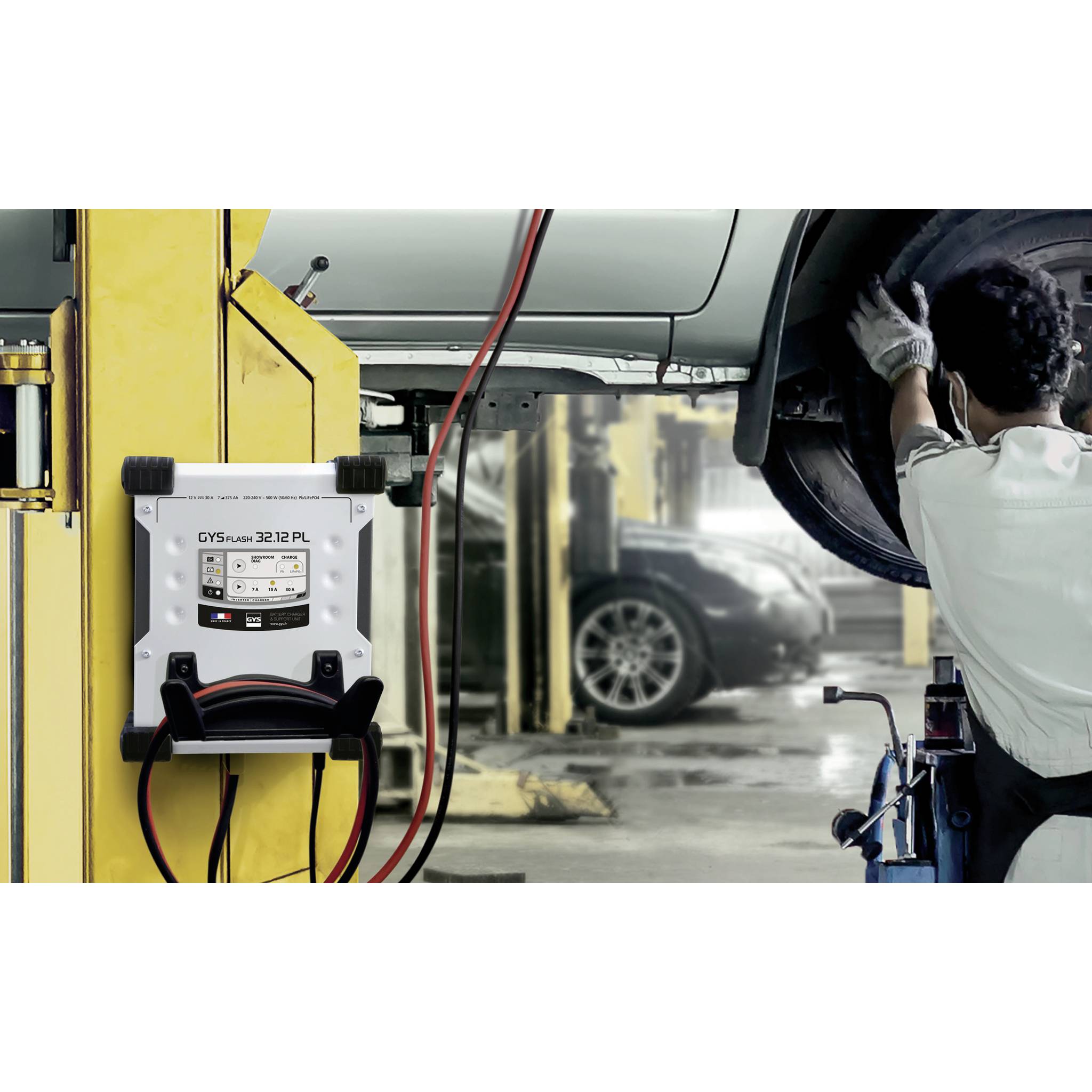 GYS GYSFLASH 32.12 PL 027381 Automatikladegerät 12V 30A