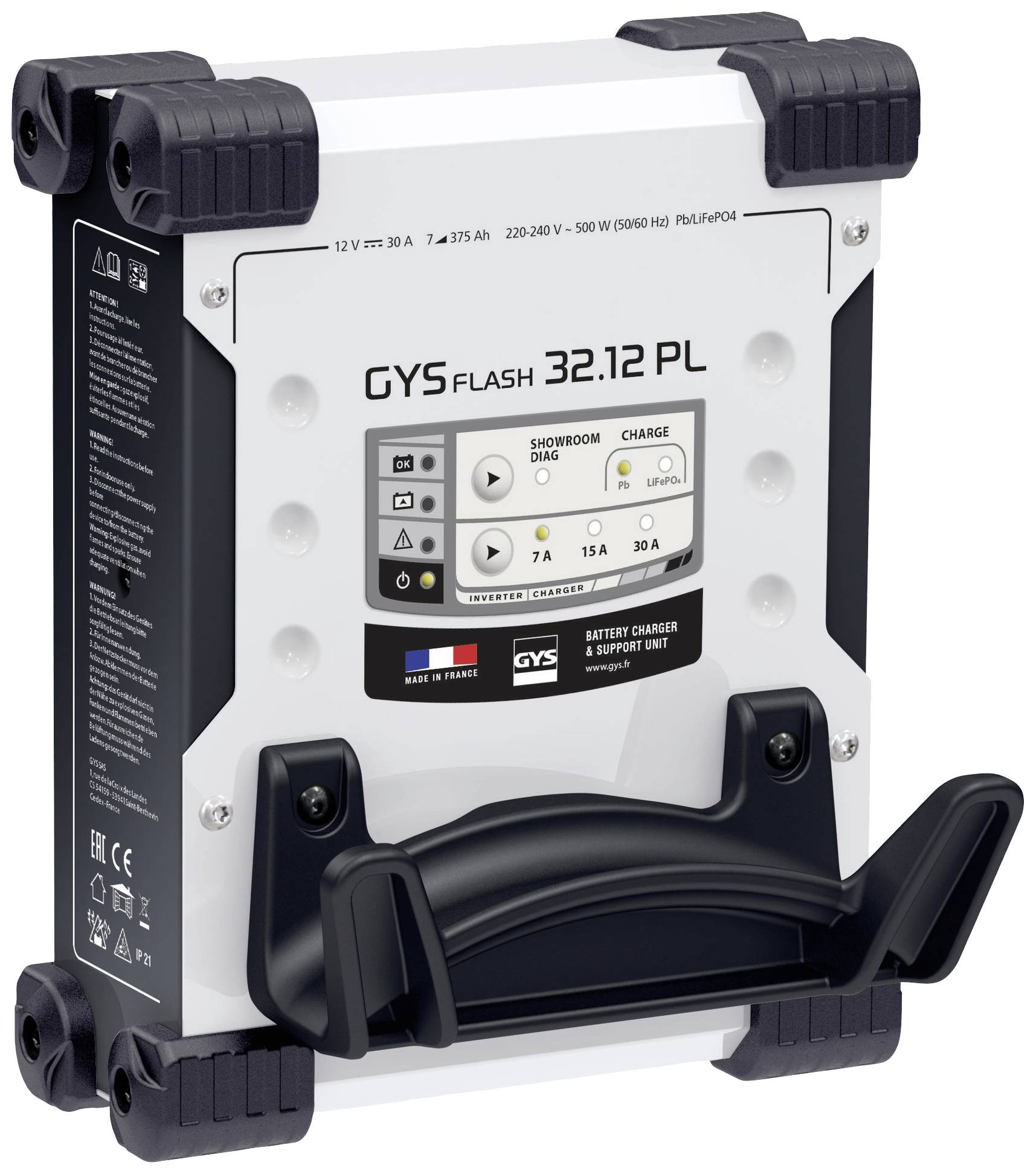 GYS GYSFLASH 32.12 PL 027381 Automatikladegerät 12V 30A