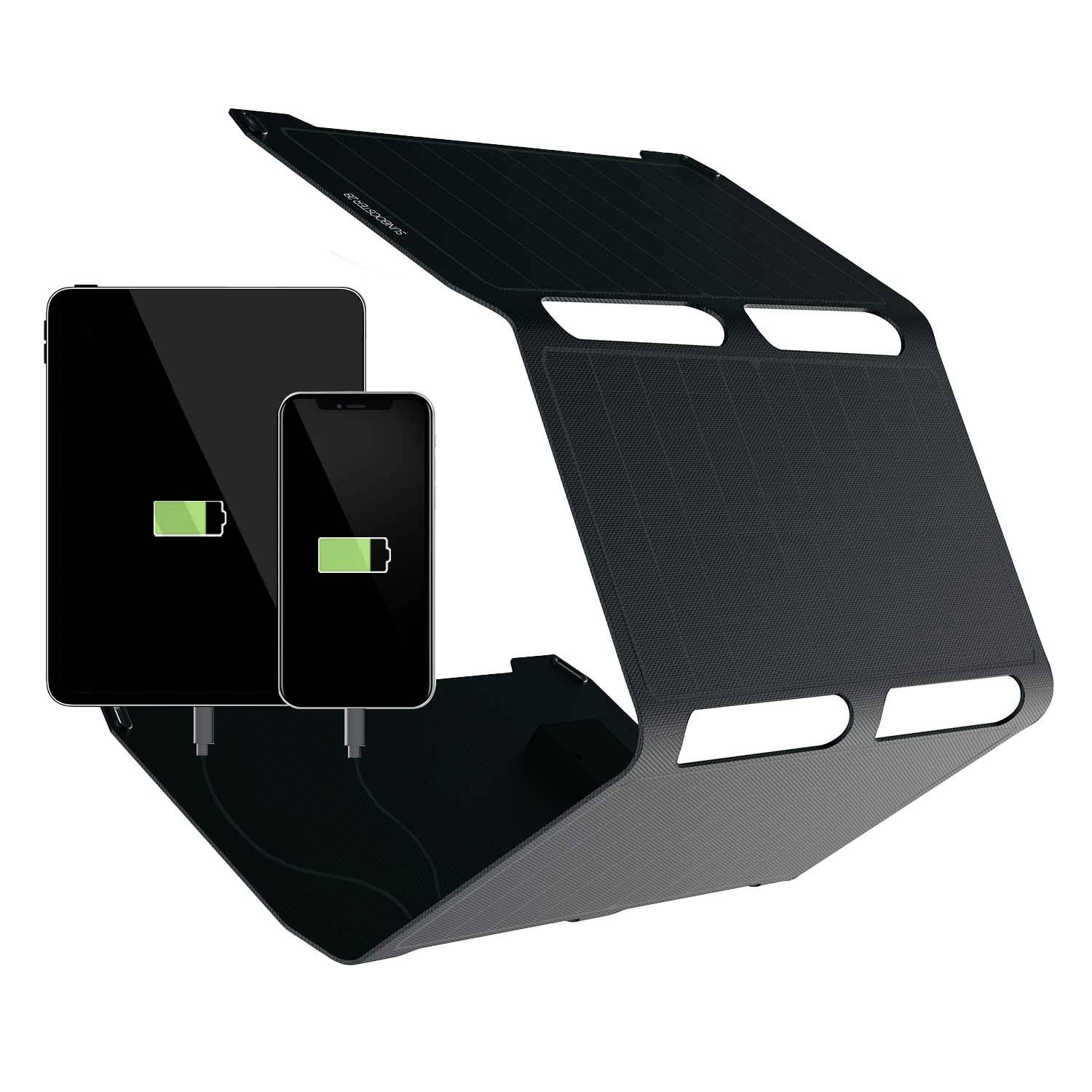 SunnyBag Sunbooster 28 146A_01 Solar-Ladegerät Ladestrom Solarzelle 2000mA 28W