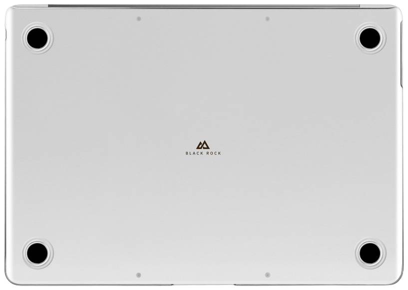 Black Rock Notebook Hülle Protective MacBook Air (M2, 2022) Transparent