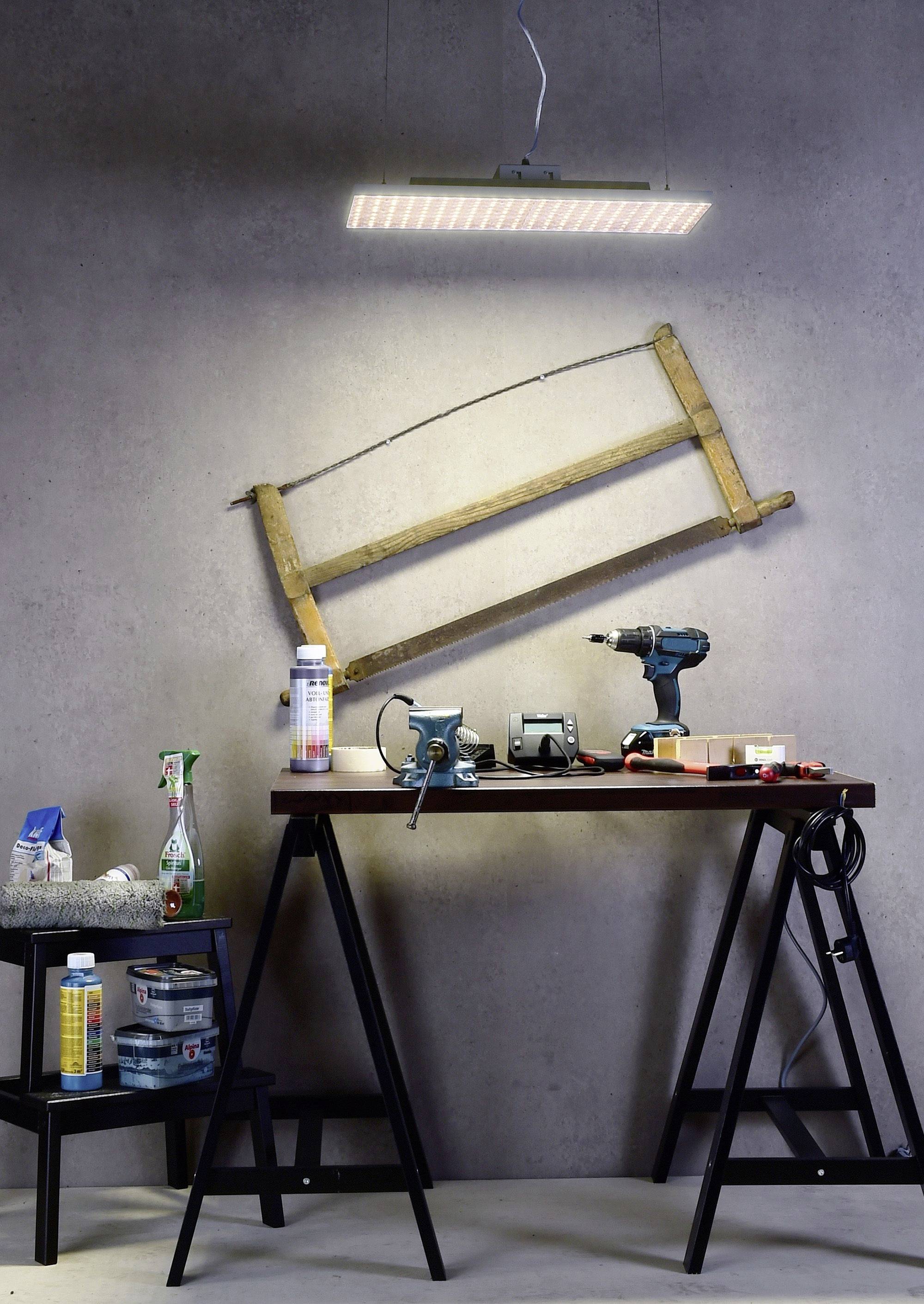 Deko Light 348099 Draconis LED-Deckenleuchte SMD LED LED fest eingebaut EEK: E (A - G) 72 W Weißaluminium (RAL 9006)