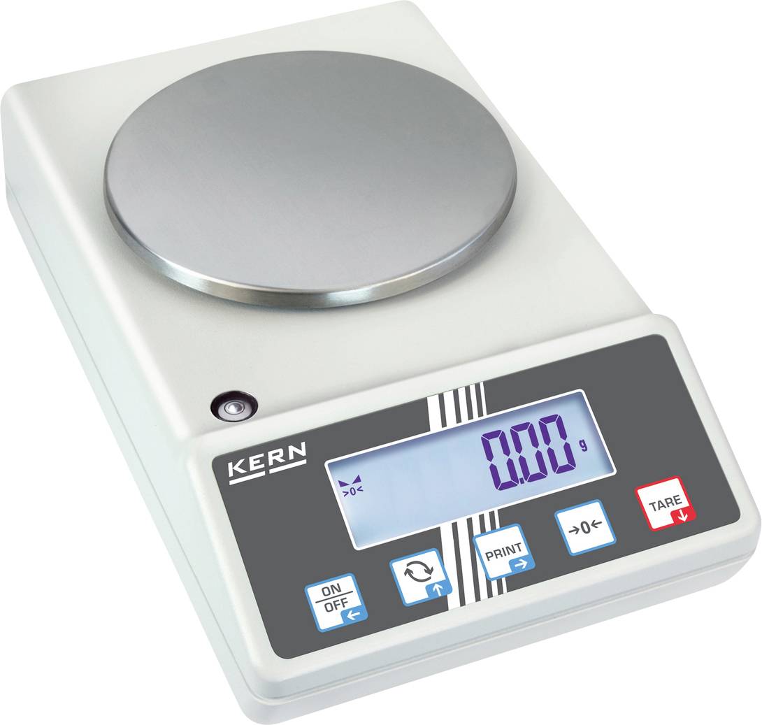 Kern 572-33 Präzisionswaage Wägebereich (max.) 1.6kg Ablesbarkeit 0.01g über Steckernetzteil Weiß, Schwarz, Silber