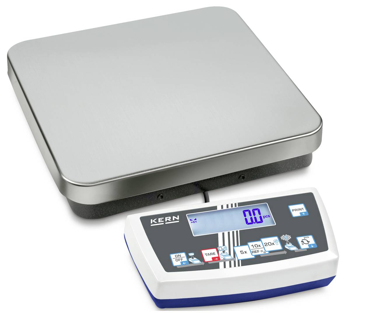 Kern CDS 16K0.1 Zählwaage Wägebereich (max.) 16kg Ablesbarkeit 0.1g über Steckernetzteil Silber