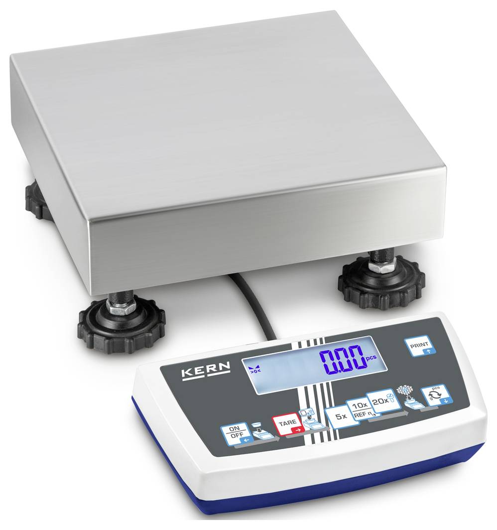 Kern CDS 4K0.02 Zählwaage Wägebereich (max.) 4kg Ablesbarkeit 0.02g über Steckernetzteil Silber