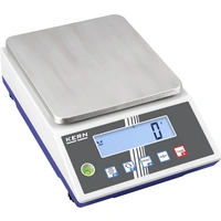 Kern PCB 6000-0 Präzisionswaage Wägebereich (max.) 6 kg Ablesbarkeit 1 g Weiß, Schwarz, Silber Kern PCB 6000-0 Präzisionswaage Wägebereich (max.) 6 kg Ablesbarkeit 1 g Weiß, Schwarz, Silber