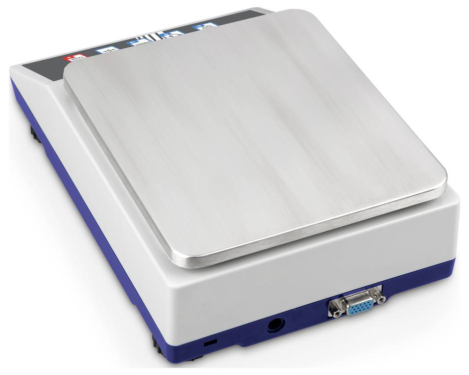 Kern PCB 6000-0 Präzisionswaage Wägebereich (max.) 6kg Ablesbarkeit 1g über Steckernetzteil, batteriebetrieben Grauweiß