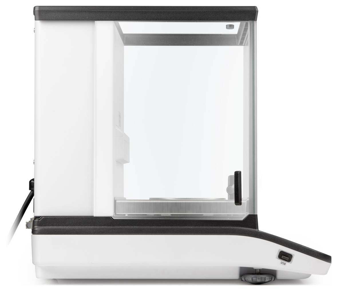 Kern ABP 200-4AM Analysewaage Wägebereich (max.) 220g Ablesbarkeit 0.0001g über Steckernetzteil Schwarz, Silber