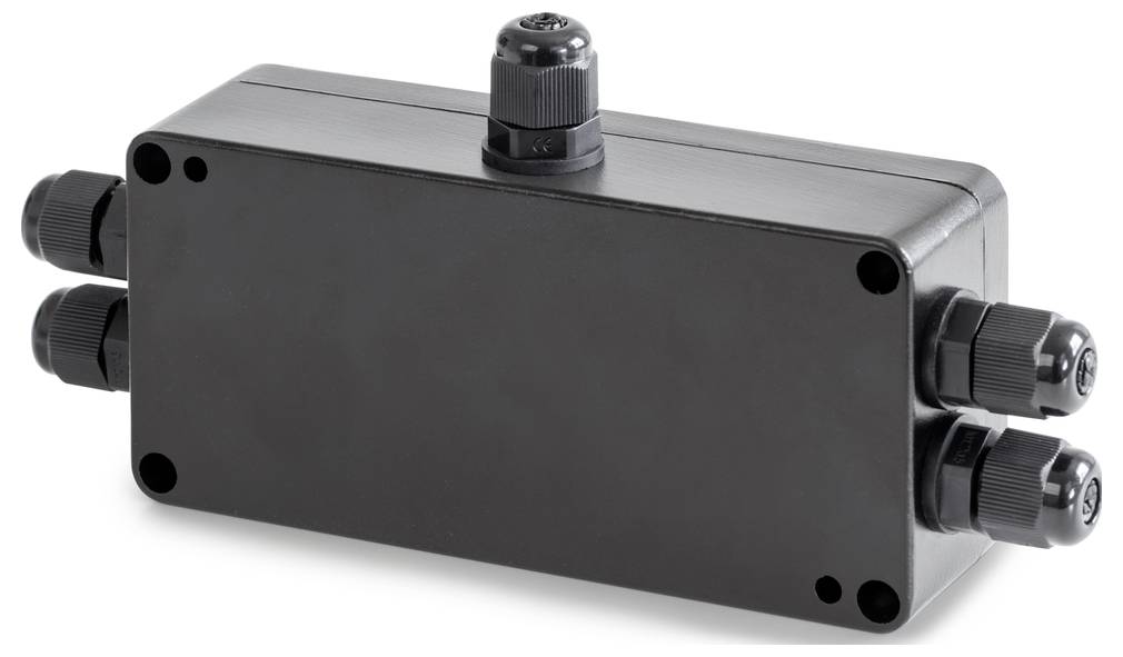 Kern CJ X468 Junctionbox Aluminium Junctionbox mit PG Verschraubung zum Anschluss und Abgleich von 4 Messzellen