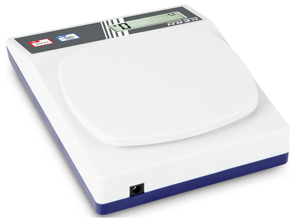 Kern EFS 3000-1 Schulwaage Wägebereich (max.) 3kg Ablesbarkeit 0.1g batteriebetrieben Weiß