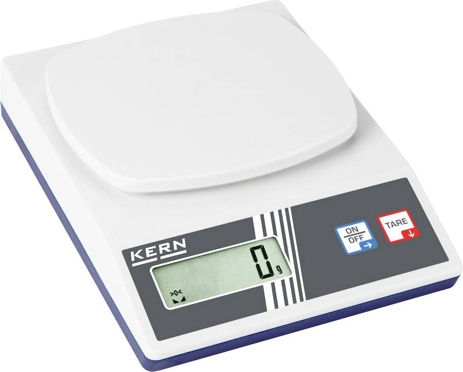 Kern EFS 5000-0 Schulwaage Wägebereich (max.) 5.2 kg Ablesbarkeit 1 g batteriebetrieben Weiß