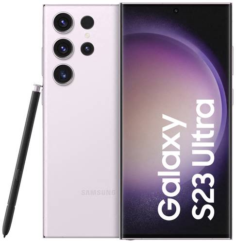 Samsung Galaxy S23 Ultra 5G Smartphone 256GB 17.3cm (6.8 Zoll) Lavendel Android™ 13 Dual-SIM