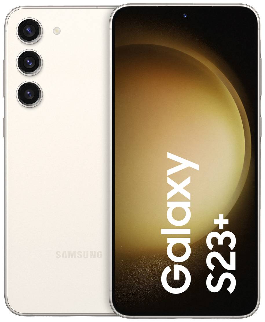 Samsung Galaxy S23+ 512 GB Cream 16.8 cm (6.6 Zoll) Smartphone