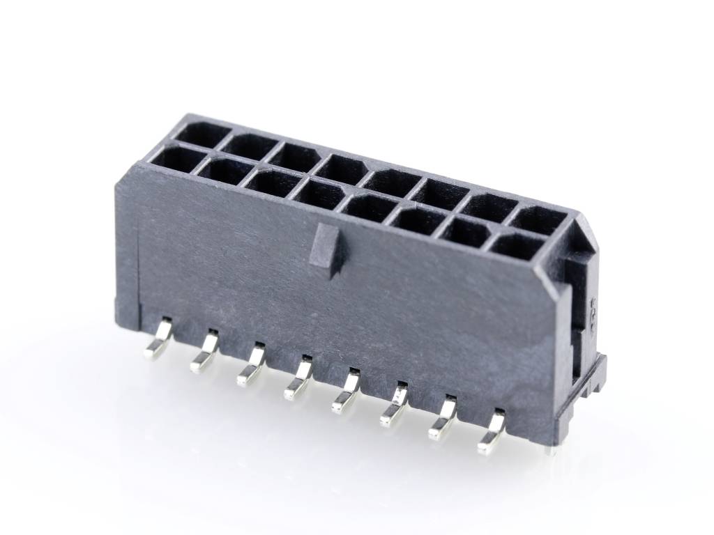 Molex Einbau-Stiftleiste (Standard) Polzahl Gesamt 16 Rastermaß: 3.00mm 430451617 Tape on Full reel
