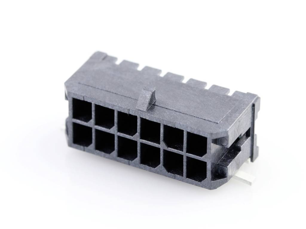 Molex Einbau-Stiftleiste (Standard) Polzahl Gesamt 12 Rastermaß: 3.00mm 430451211 Tape on Full reel