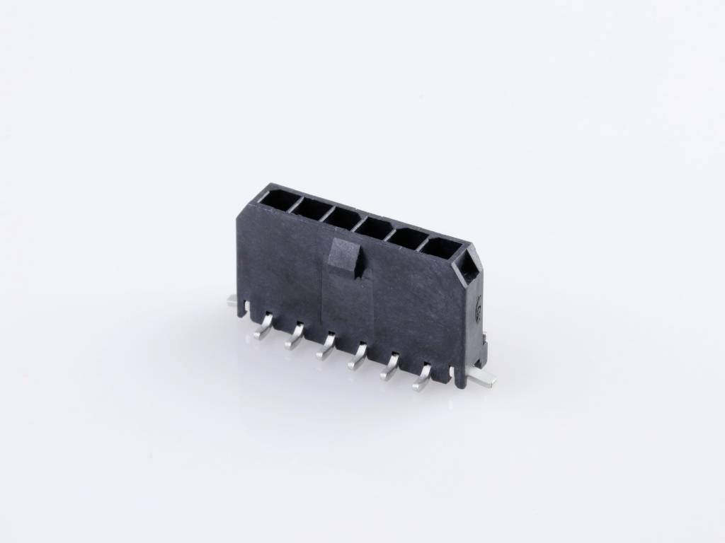 Molex Einbau-Stiftleiste (Standard) Polzahl Gesamt 6 Rastermaß: 3.00mm 436500626 Tape on Full reel