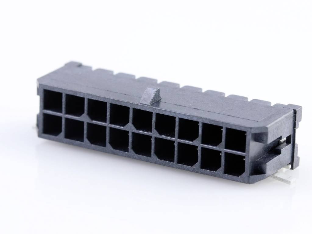 Molex Einbau-Stiftleiste (Standard) Polzahl Gesamt 18 Rastermaß: 3.00mm 430451811 Tape on Full reel