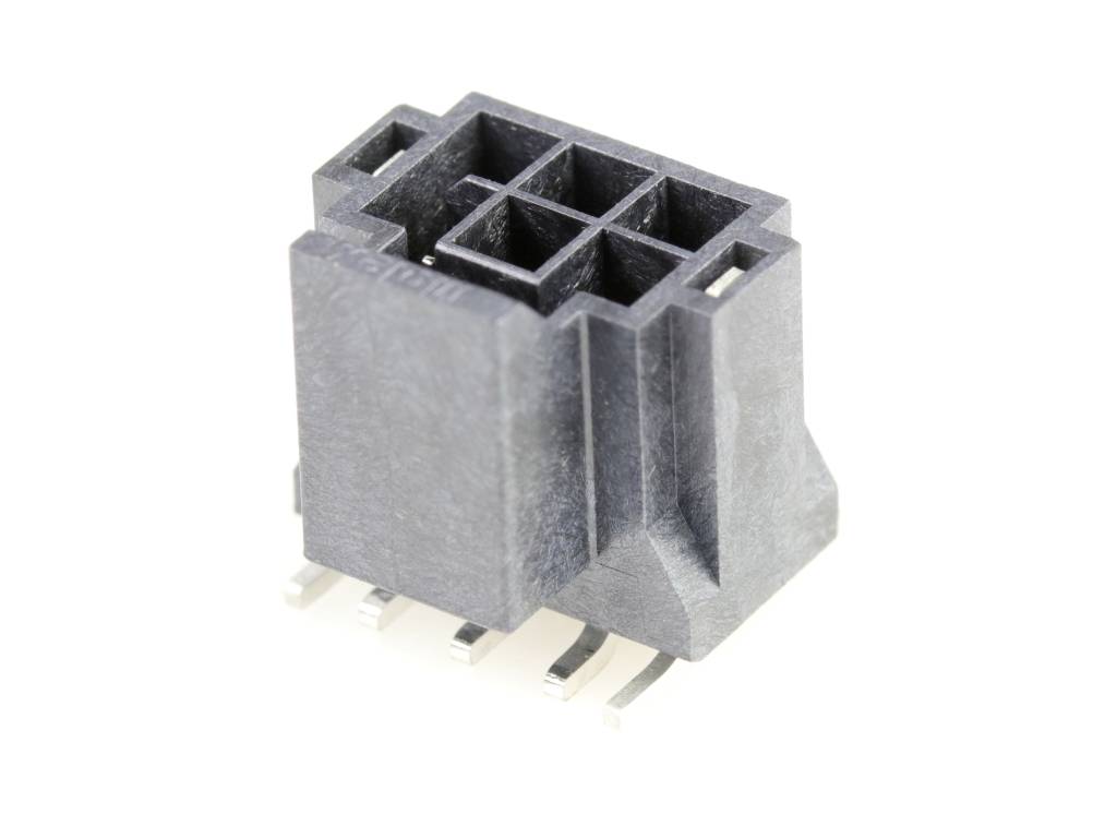 Molex Stiftgehäuse-Platine Polzahl Gesamt 6 Rastermaß: 2.50mm 1054291106 Tape on Full reel