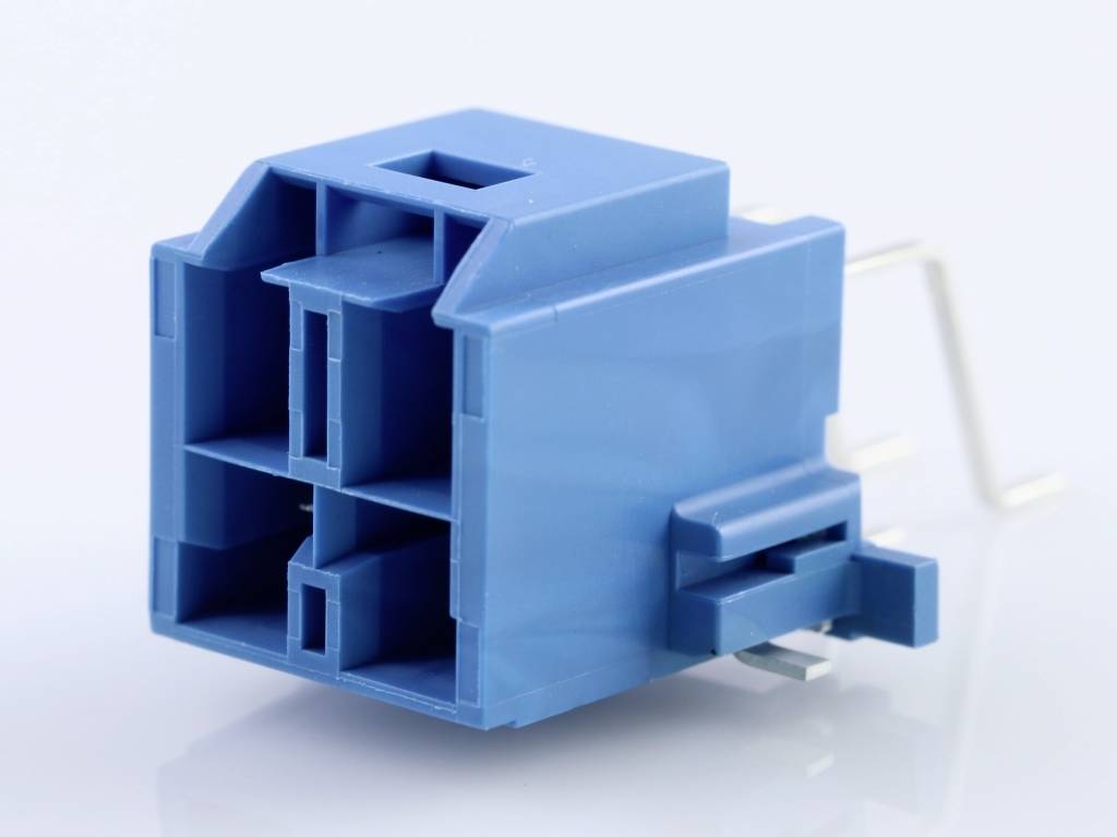 Molex Stiftgehäuse-Platine Polzahl Gesamt 4 Rastermaß: 6.50mm 2035552024 Tape