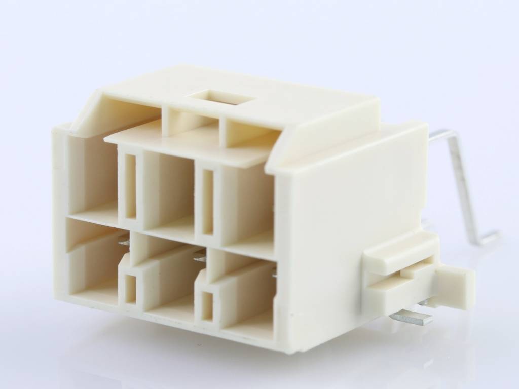 Molex Stiftgehäuse-Platine Polzahl Gesamt 6 Rastermaß: 6.50mm 2035552226 Tape