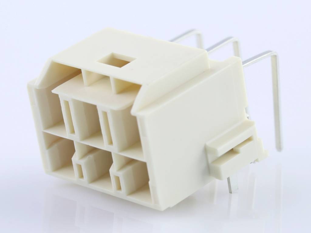 Molex Stiftgehäuse-Platine Polzahl Gesamt 6 Rastermaß: 6.50mm 2035551216 Tube