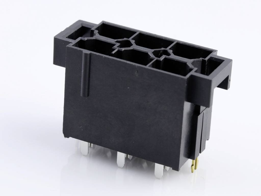 Molex Stiftgehäuse-Platine Polzahl Gesamt 6 Rastermaß: 10.00mm 439151201 1 St. Tray