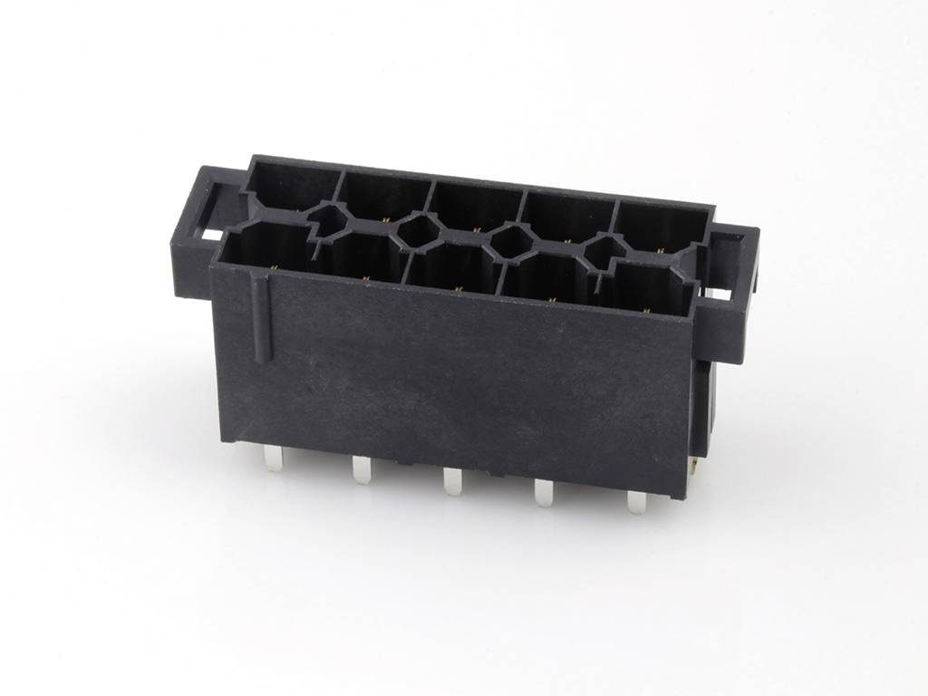 Molex Stiftgehäuse-Platine Polzahl Gesamt 10 Rastermaß: 10.00mm 439151203 1 St. Tray