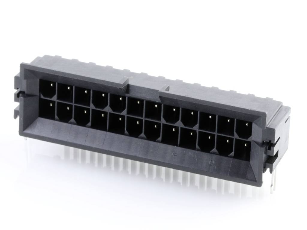 Molex Stiftgehäuse-Platine Polzahl Gesamt 24 438100011 Tray