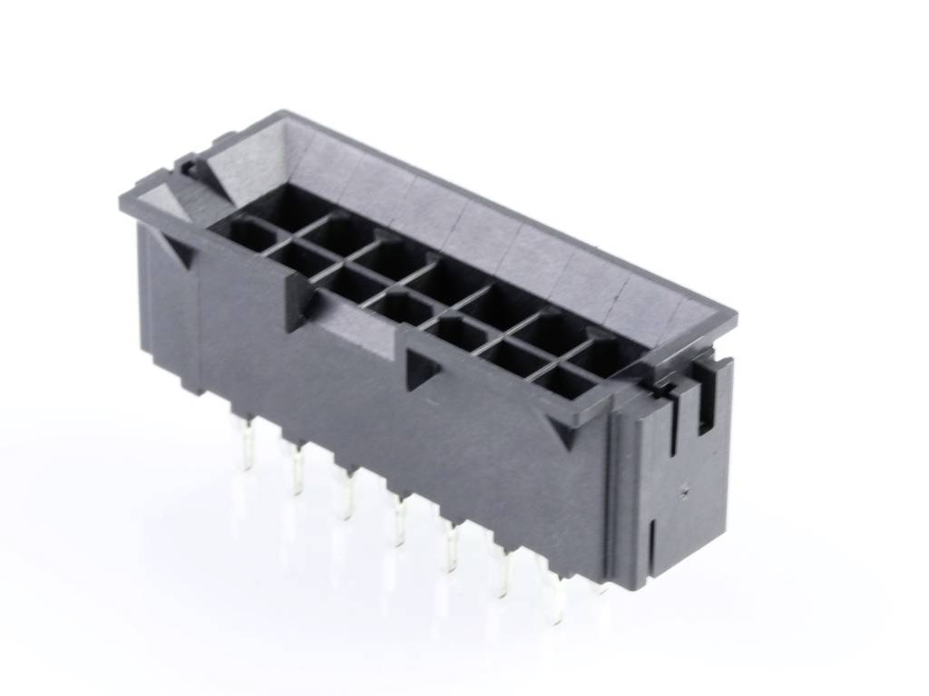 Molex Stiftgehäuse-Platine Polzahl Gesamt 14 438790027 Tray