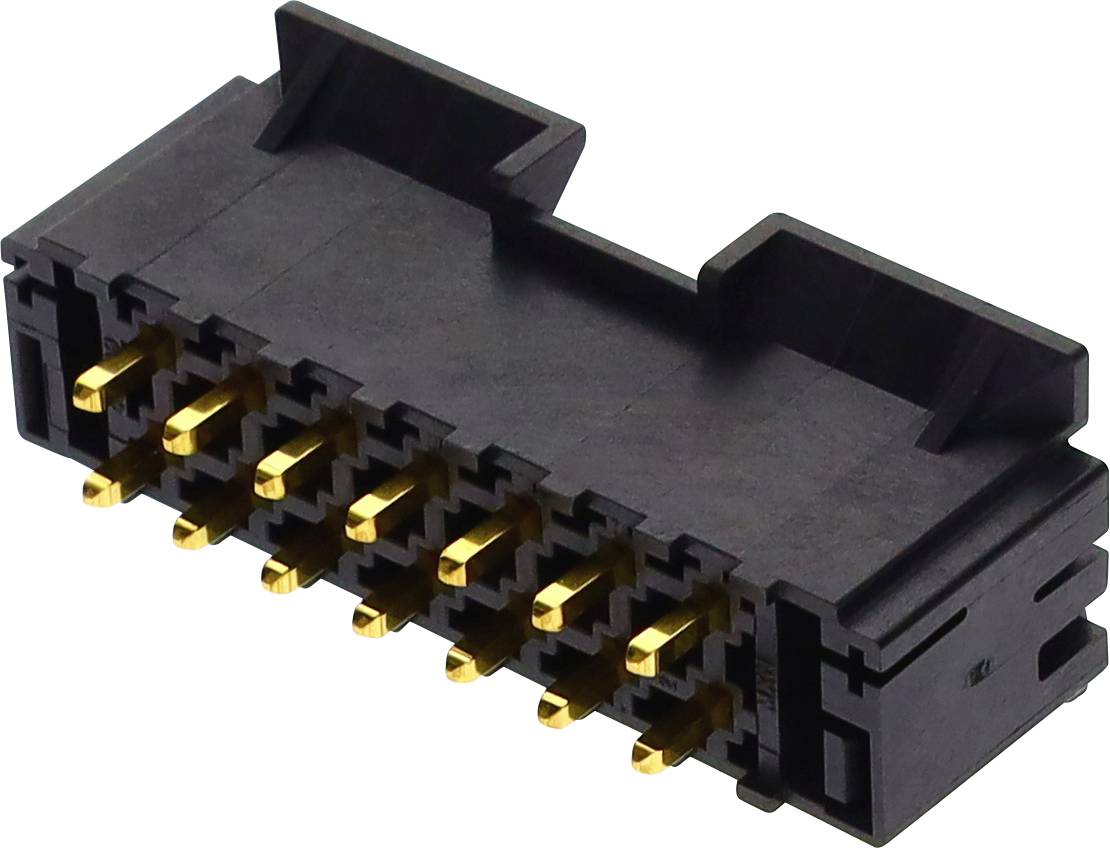 Molex Einbau-Stiftleiste (Standard) Polzahl Gesamt 14 Rastermaß: 4.20mm 440680039 Tray