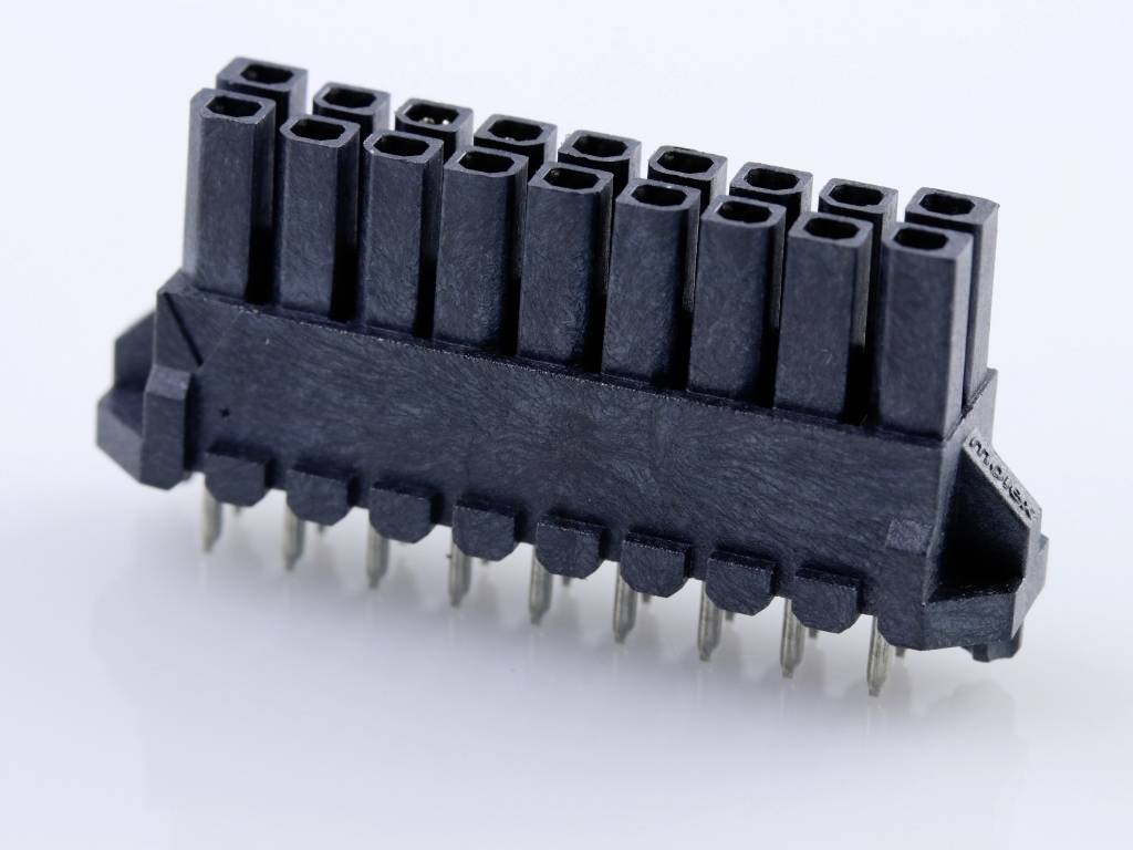 Molex Einbau-Stiftleiste (Standard) Polzahl Gesamt 18 447691801 Tray