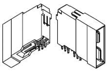 Molex Stiftgehäuse-Platine Rastermaß: 0.13mm 755615000 Tray