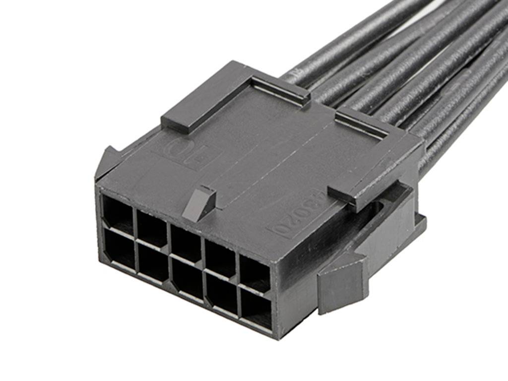 Molex Stiftgehäuse-Kabel Polzahl Gesamt 10 2147581103 Bulk