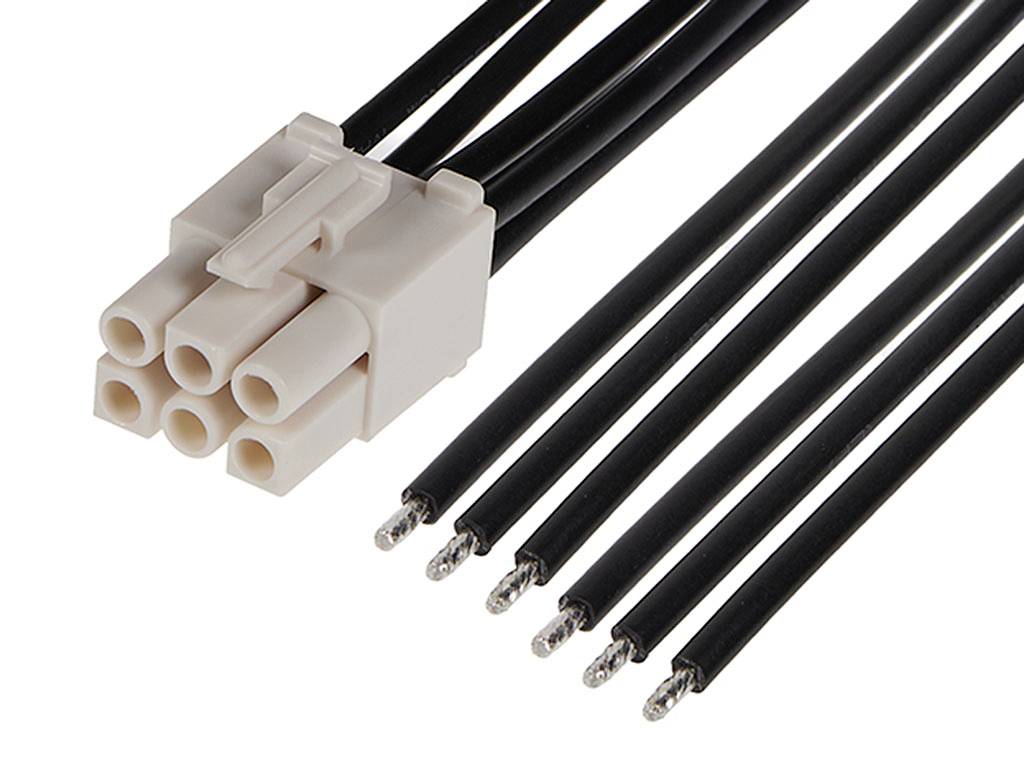 Molex Stiftgehäuse-Kabel Polzahl Gesamt 6 2162911062 Bulk