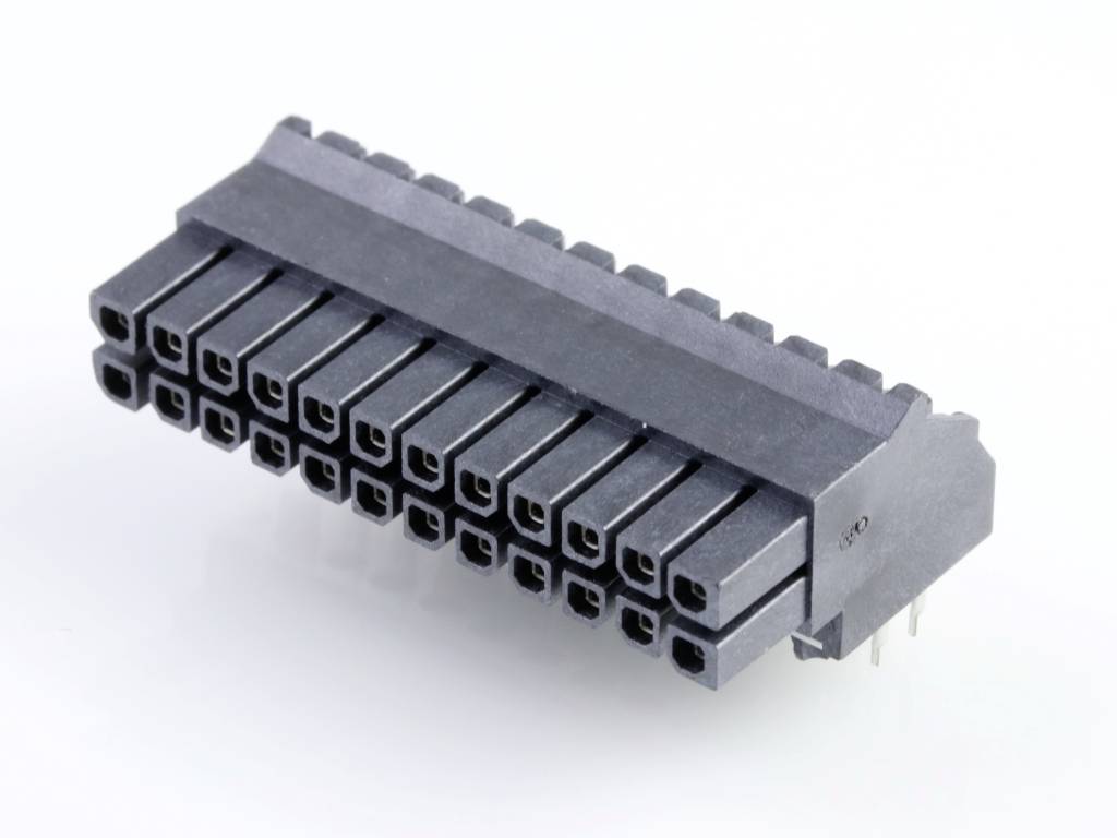 Molex Einbau-Stiftleiste (Standard) Polzahl Gesamt 24 447642401 Tray