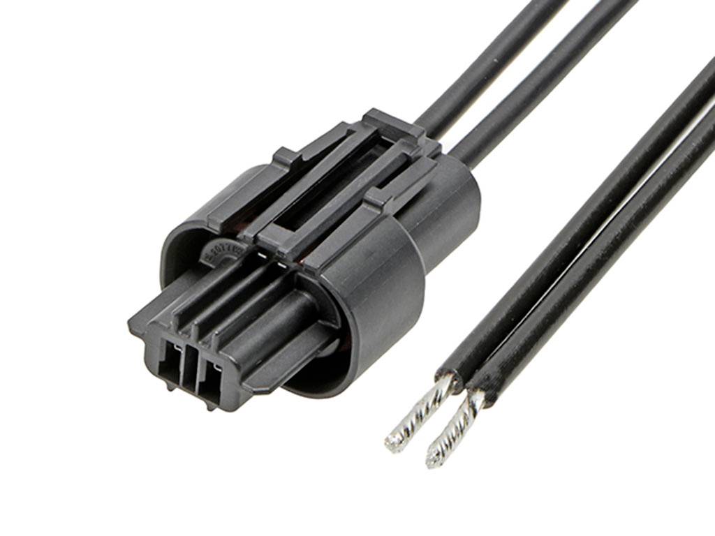 Molex Buchsengehäuse-Kabel Polzahl Gesamt 2 Rastermaß: 3.60mm 2166211023