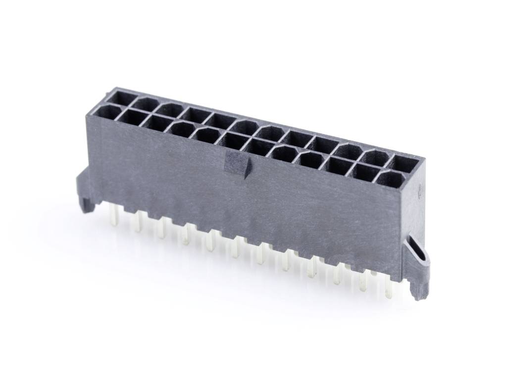 Molex Einbau-Stiftleiste (Standard) Polzahl Gesamt 24 Rastermaß: 4.20mm 462070224 Tray