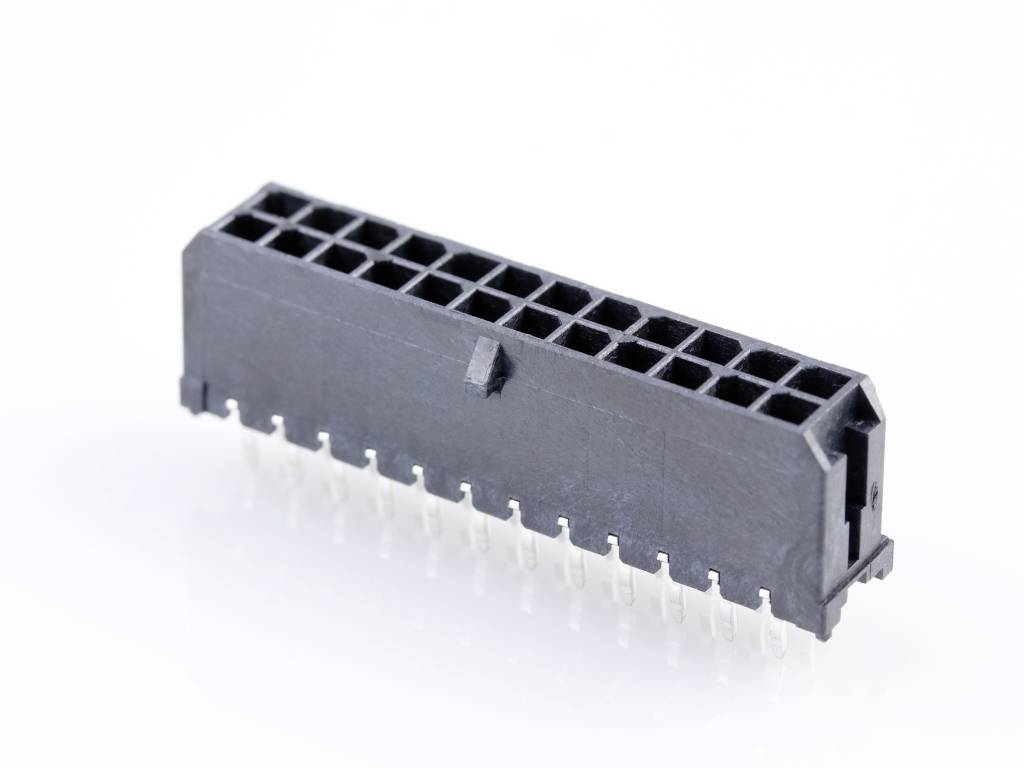 Molex Einbau-Stiftleiste (Standard) Polzahl Gesamt 24 Rastermaß: 3.00mm 430452413 Tray