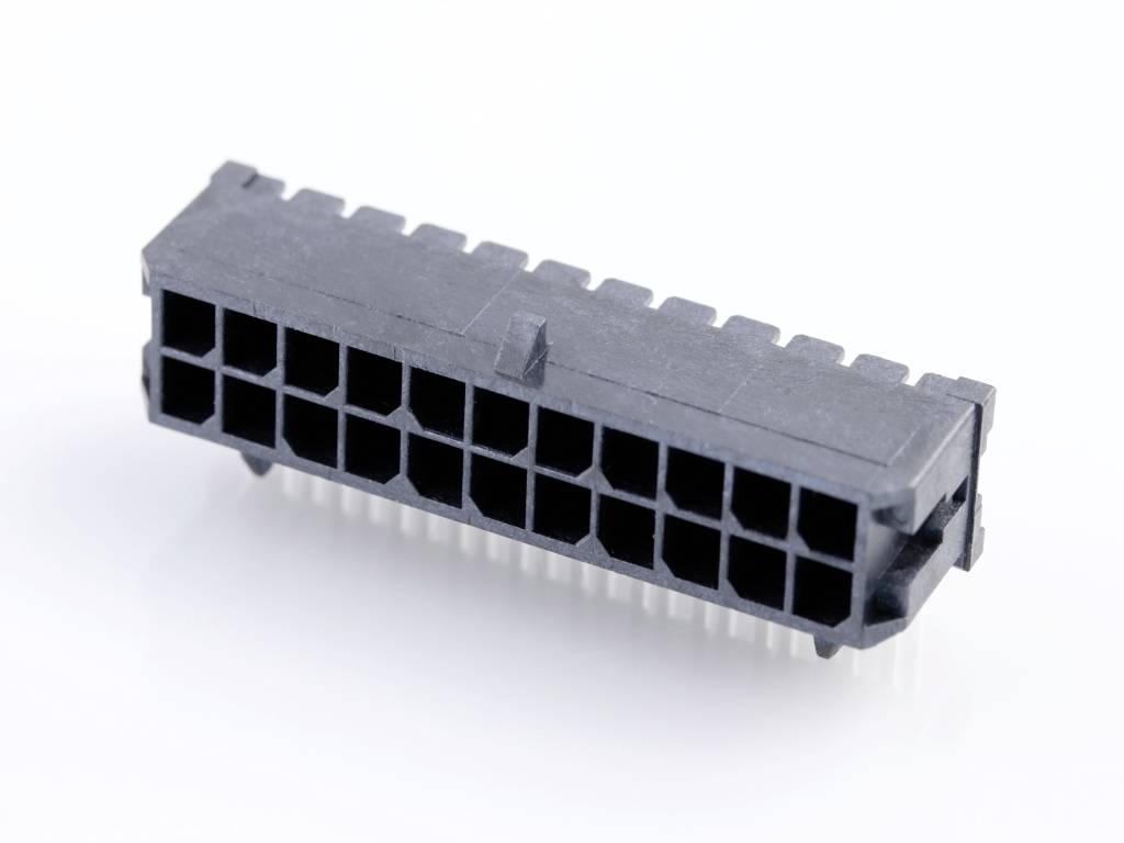Molex Einbau-Stiftleiste (Standard) Polzahl Gesamt 22 Rastermaß: 3.00mm 430452202 Tray