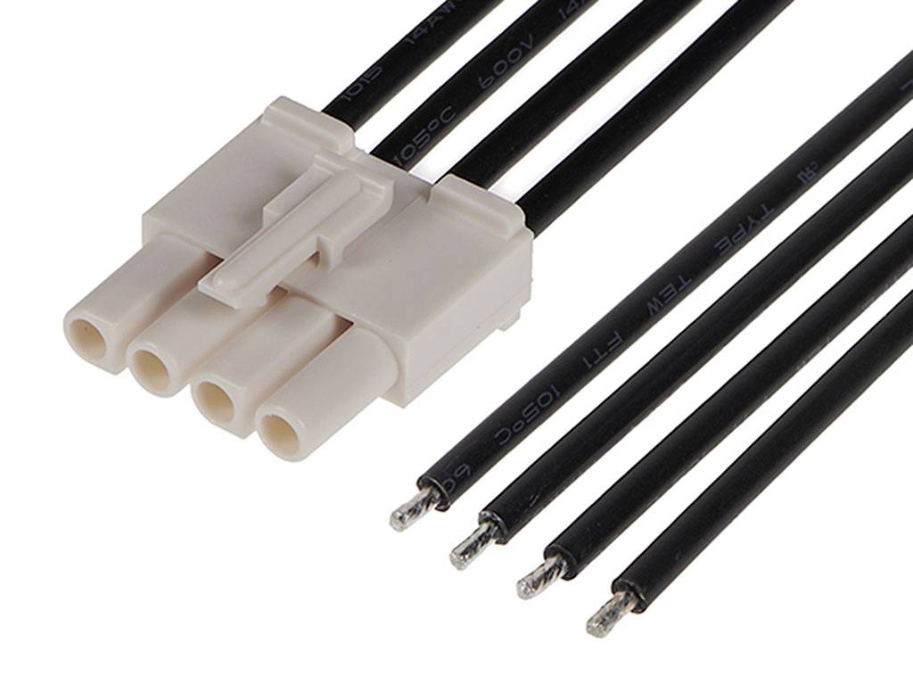 Molex Stiftgehäuse-Kabel Polzahl Gesamt 4 2162911042 Bulk