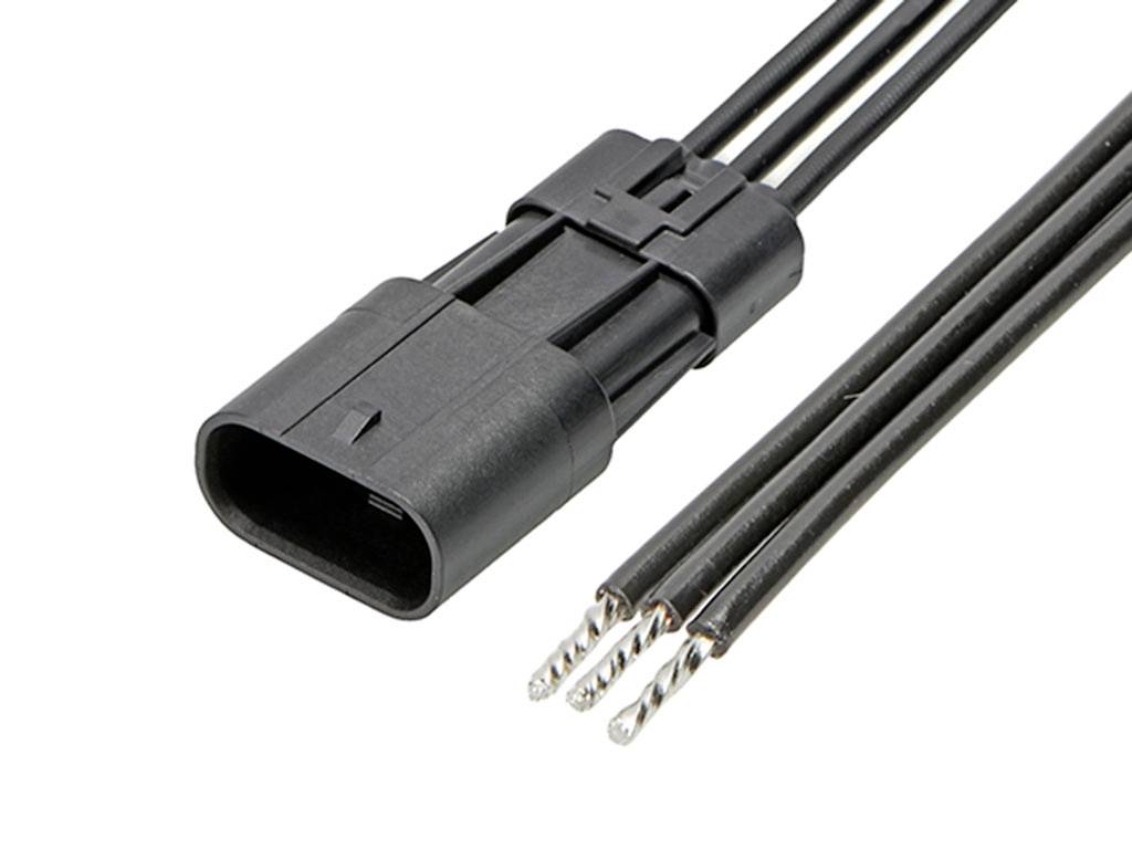 Molex Stiftgehäuse-Kabel Polzahl Gesamt 3 Rastermaß: 3.60mm 2166231031